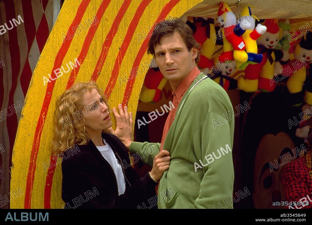 FRANCES McDORMAND and LIAM NEESON in DARKMAN, 1990, directed by SAM RAIMI. Copyright UNIVERSAL PICTURES.