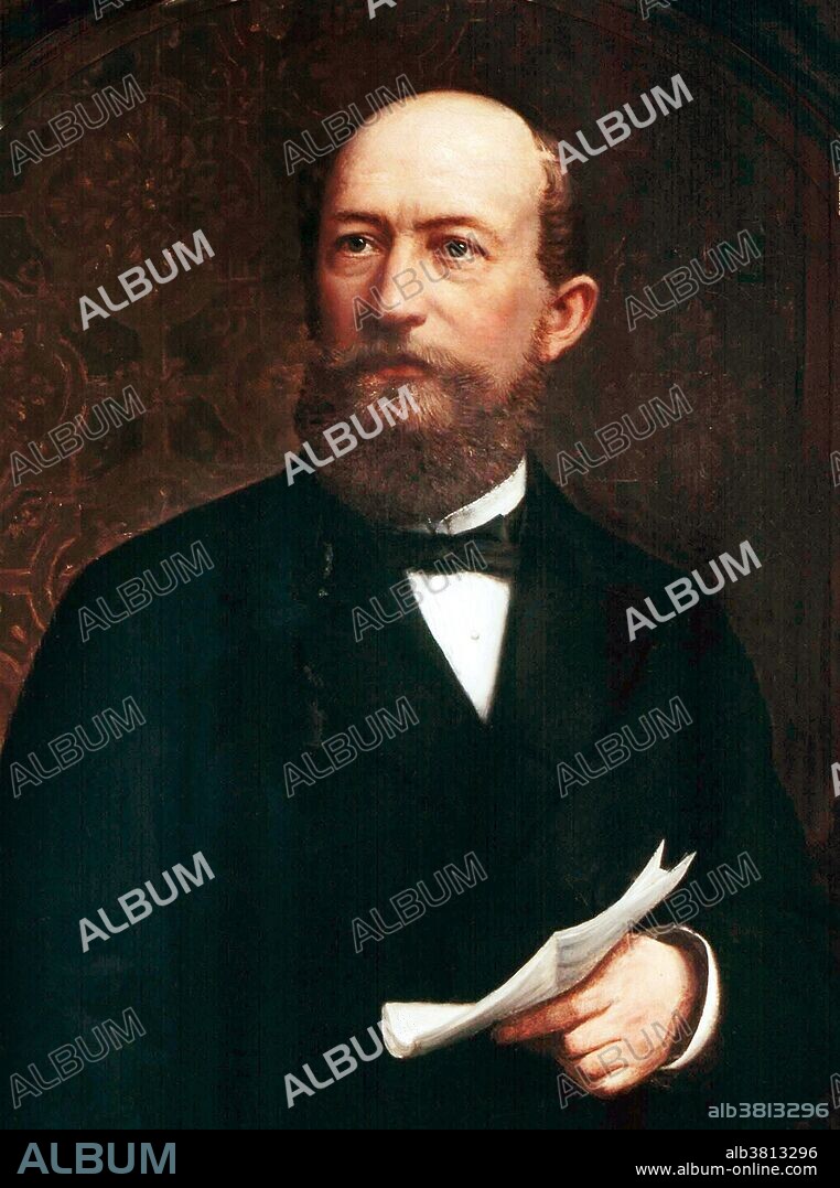 Friedrich Bayer (June 6, 1825 - May 6, 1880) was the founder of what would become Bayer, a German chemical and pharmaceutical company. Son of a silkworker, he grew up at a time when the textile industry was flourishing. The discoveries of inorganic chemistry in the field of dyestuff manufacturing and the market potential associated with these advances prompted him to expand his distribution program. Together with his future business partner Friedrich Weskott, he experimented with production and testing of these tar dyes by his own company. They ultimately succeeded in producing dyes that were of far better quality than the first generation The successful partnership between Bayer and Weskott led to the establishment of a first small production facility - the seed for what would later become Bayer AG. When Bayer died in 1880 at the age of 54, he left behind a flourishing family business.