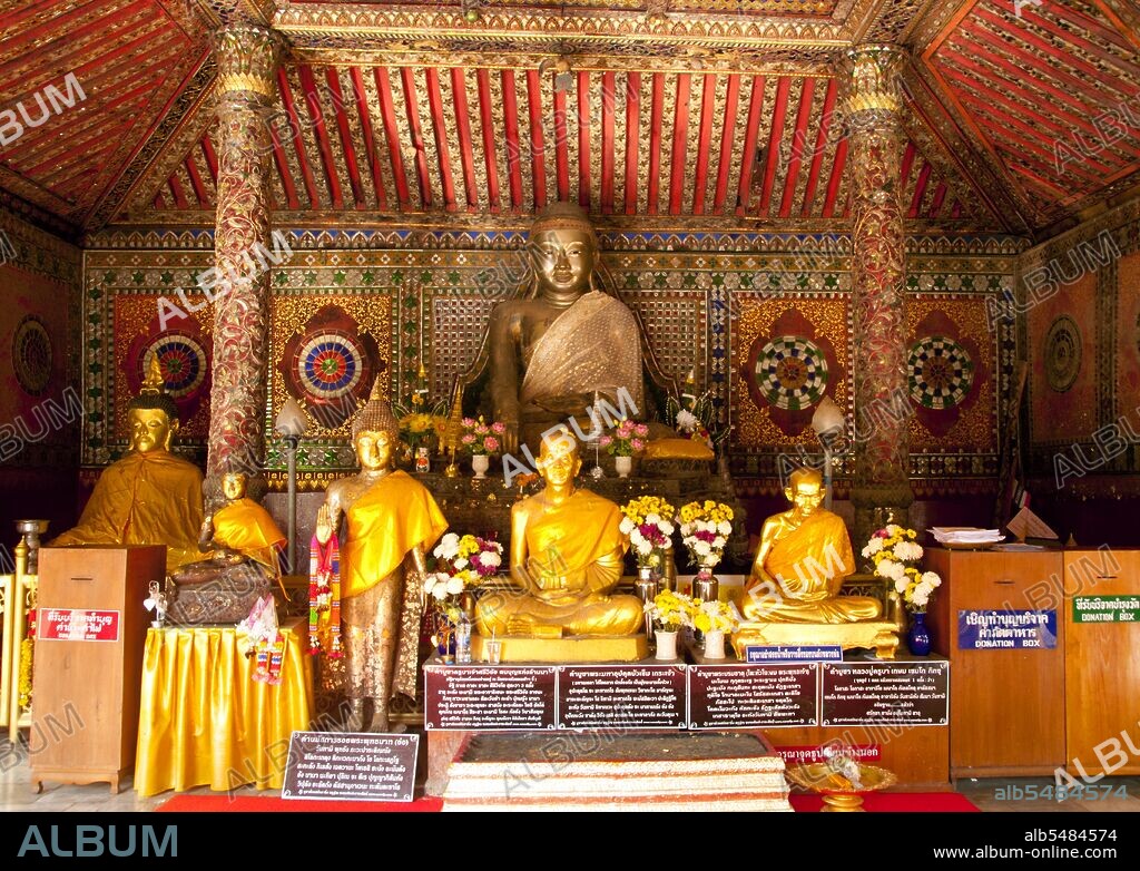 In 1436, King Sam Fang Kaen of Chiang Mai arranged for a procession of the Emerald Buddha image from Chiang Rai to Chiang Mai. The elephant carrying the image ran towards Lampang and on reaching Lampang refused to move. The king issued an order to place the image within Wat Phra Kaeo Don Tao. 32 years later it was moved to Chiang Mai. Wat Phra Kaeo Don Tao (The Monastery of the Emerald Buddha on the Water Jar Knoll) is Lampang's most important temple having onced housed the Emerald Buddha (Phra Kaeo Morakot). The Emerald Buddha now resides in Bangkok's Wat Phra Kaeo (part of the Grand Palace complex), the most important temple in Thailand. Lampang was originally founded during the 7th century Dvaravati period. Nothing remains from these early times, but the city is rich in temples, many of which have a distinctly Burmese flavour as Lampang had a substantial Burmese population in the 19th century, most of whom were involved in the logging industry.