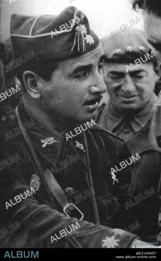 Rafael García Valiño (1898–1975) Spanish Army Officer who participated in the Spanish Civil War. The outbreak of the Civil War surprised him, as he was spending the summer on the Basque coast. He crossed enemy lines to reach Pamplona to join up with the Nationalist Army of the North, led by Emilio Mola. He led the Maestrazgo Army in the final offensive of the Spanish Civil War. After the civil war he was named commander-in-chief of Melilla, in Spanish Morocco. In 1942 he became chief of staff of the Army. From 1951 to 1956 he was High Commissioner in Morocco..