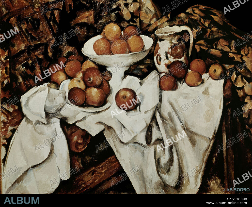 PAUL CEZANNE. NARANJAS Y MANZANAS.