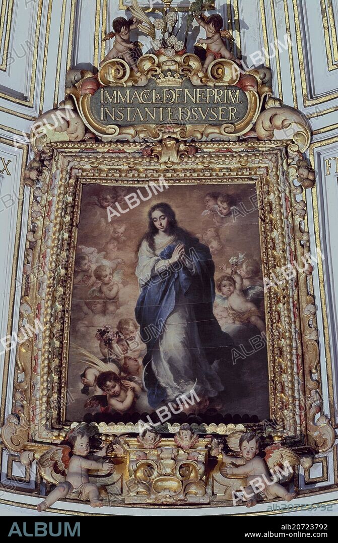 BARTOLOMÉ ESTEBAN MURILLO. SALA CAPITULAR - INMACULADA CONCEPCION - SIGLO XVII - BARROCO ESPAÑOL.
