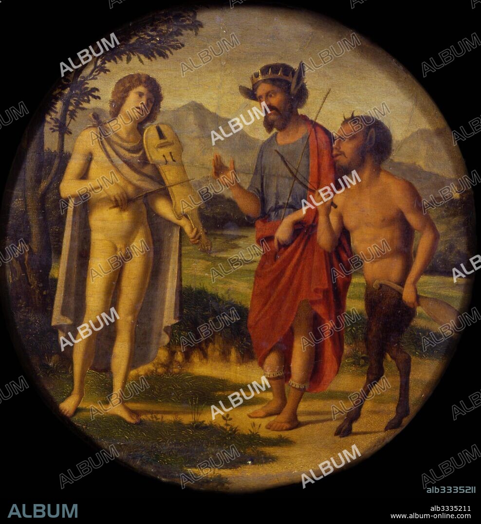 GIOVANNI BATTISTA CIMA DA CONEGLIANO. The Judgement of Midas.