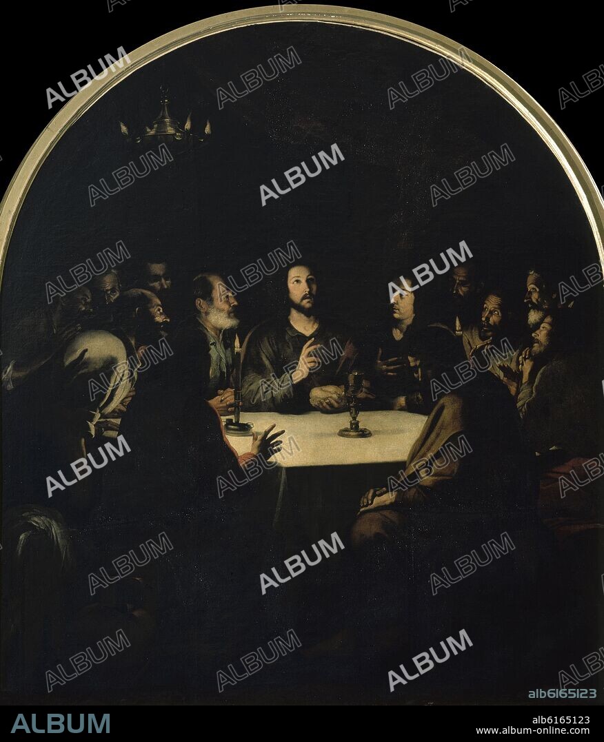 BARTOLOME MURILLO (1618-1682). LA ULTIMA CENA O LA SANTA CENA - 1650 - BARROCO ESPAÑOL.