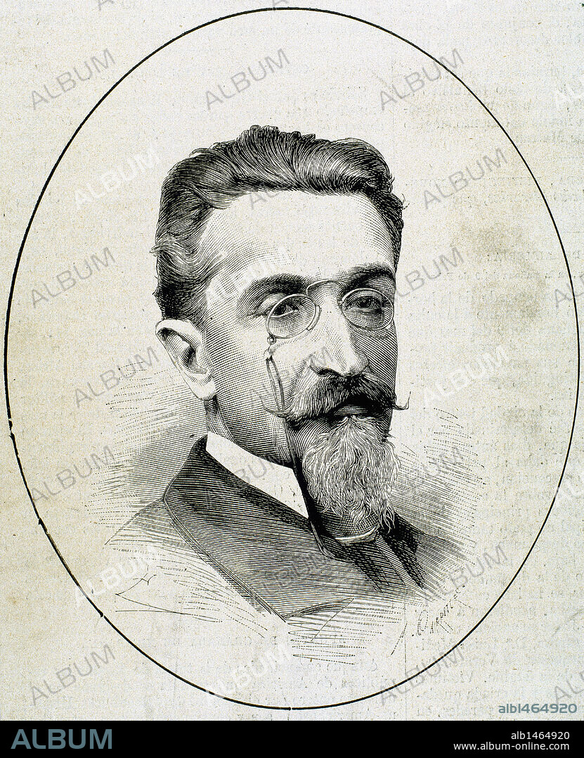 Jose Maria de Pereda (1833-1906). Spanish writer.