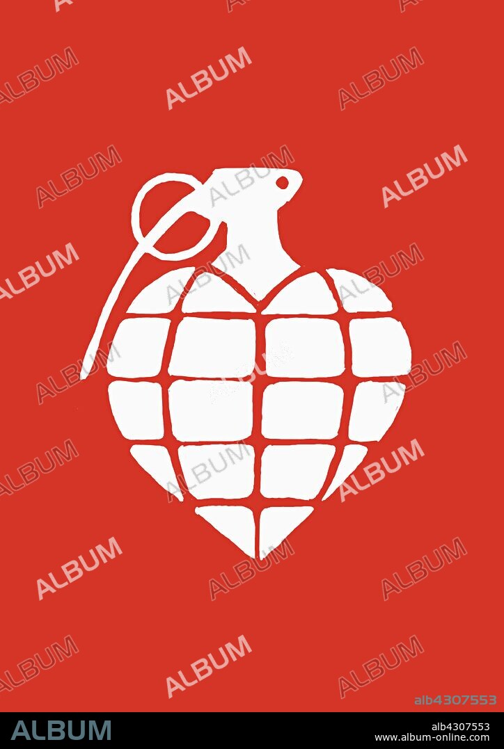 Heart-shaped grenade.