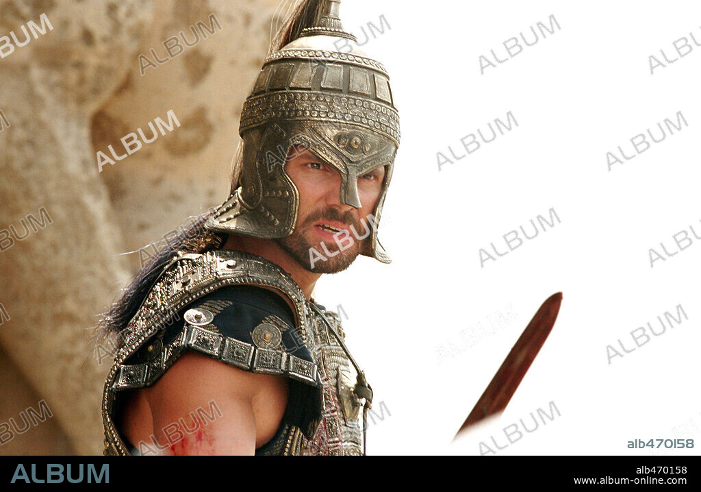 ERIC BANA dans TROY, 2004, réalisé par WOLFGANG PETERSEN. Copyright WARNER BROS. / MASI, FRANK.