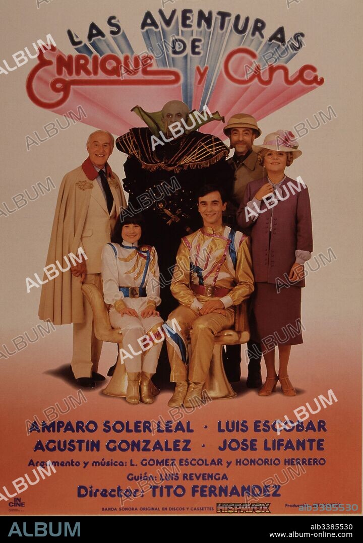 PELICULA : LAS AVENTURAS DE ENRIQUE Y ANA , 1981  DIRECTOR : TITO FERNANDEZ  ACTORES : ENRIQUE DEL POZO , ANA ANGUITA , LUIS ESCOBAR , AMPARO SOLER LEAL.