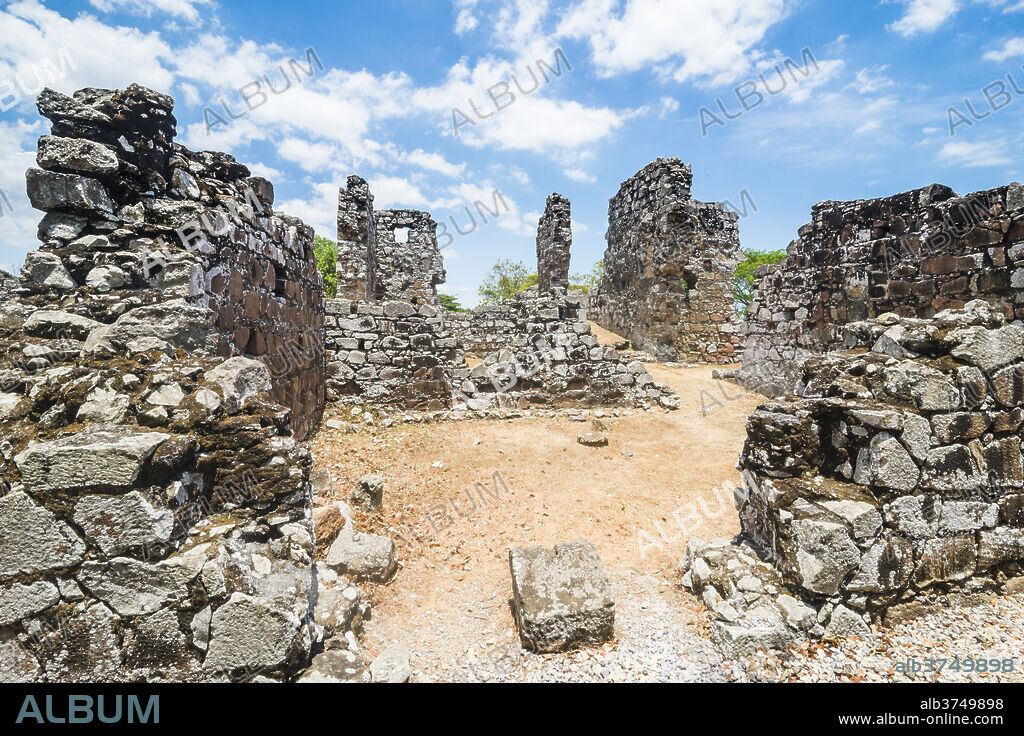 Panama Viejo, the remains of Old Panama, UNESCO World Heritage Site, Panama City, Panama, Central America.