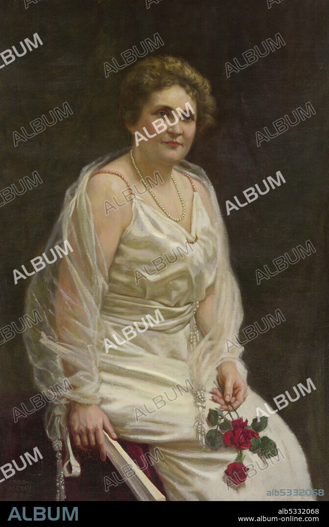 EMILE ALEXAY. Edith Bolling Galt Wilson, 1924.