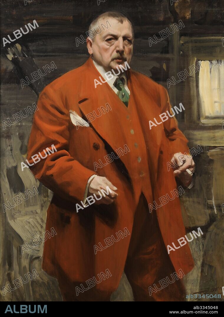 ANDERS LEONARD ZORN. Self-portrait in Red.