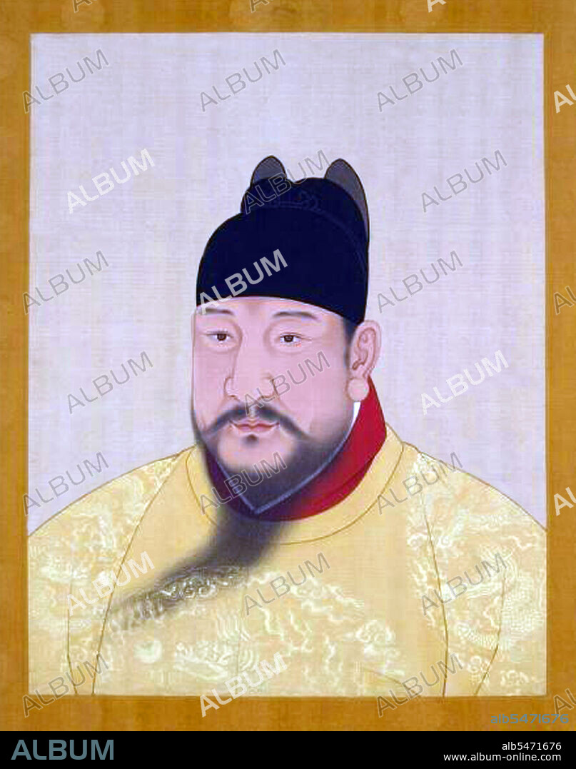 Emperor Hongxi, 4th ruler of the Ming Dynasty (r. 1424-1425). Personal Name: Zhu Gaochi, Zhu Gaochì. Posthumous Name: Zhaodii, Zhaodì. Temple Name: Renzong, Rénzong. Reign Name: Ming Hongxi, Ming Hóngxi. The Hongxi Emperor was the fourth emperor of the Ming dynasty in China. He succeeded his father, Yongle, in 1424. His era name means 'Vastly Bright'. As Yongle's eldest son, Zhu Gaozhi was born August 16, 1378 and was educated by prominent Confucian tutors. He often acted as regent at Nanjing or at Beijing during his father's northern military campaigns. Zhu Gaozhi, as soon as he became Emperor Hongxi in September 1424, canceled Zheng He's maritime expeditions permanently and abolished the frontier trade of tea for horses as well as missions for gold and pearls to Yunnan and Vietnam. Emperor Hongxi ordered that the capital be moved back to Nanjing from Beijing (which had been made the capital by the Yongle Emperor in 1421). However he died, probably of a heart attack, a month later in May 1425. His son had been declared heir apparent and became the Xuande Emperor at age 26. Although Hongxi had a short reign, he is credited with reforms that made lasting improvements, and his liberal policies were continued by his son.