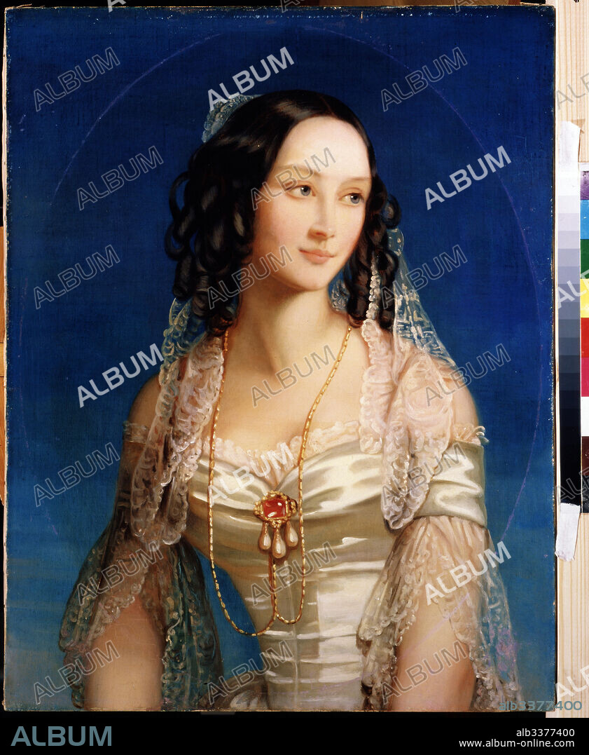 CHRISTINA ROBERTSON. Portrait of Grand Duchess Zinaida Yusupova.