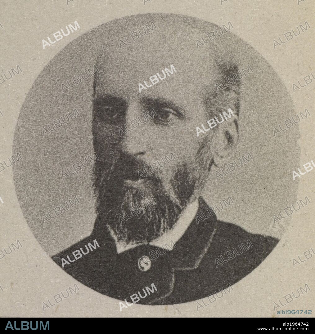 WILLIAM HERBERT THOMAS. English portrait photograph, of Cornish poet William Thomas. . Poems of Cornwall by thirty Cornish authors. Penzance England. F. Rodda, 1892.    . Source: 11601.ee.36 Front page. Language: English.