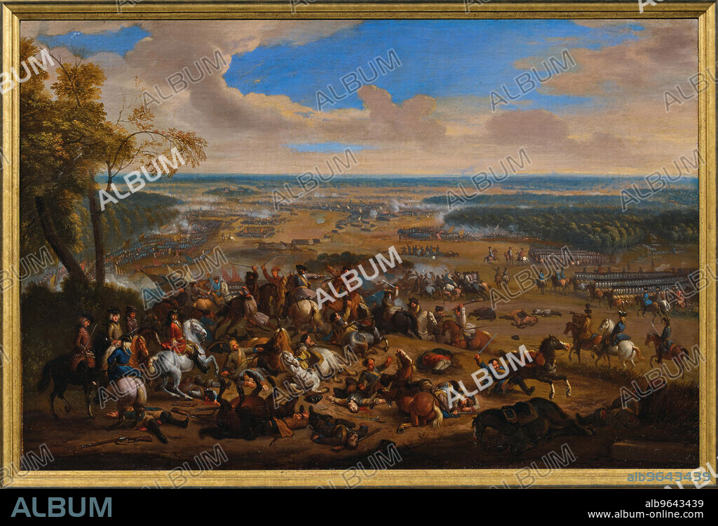 JAN VAN HUCHTENBURGH. Prince Eugène of Savoy at the Siege of Turin.