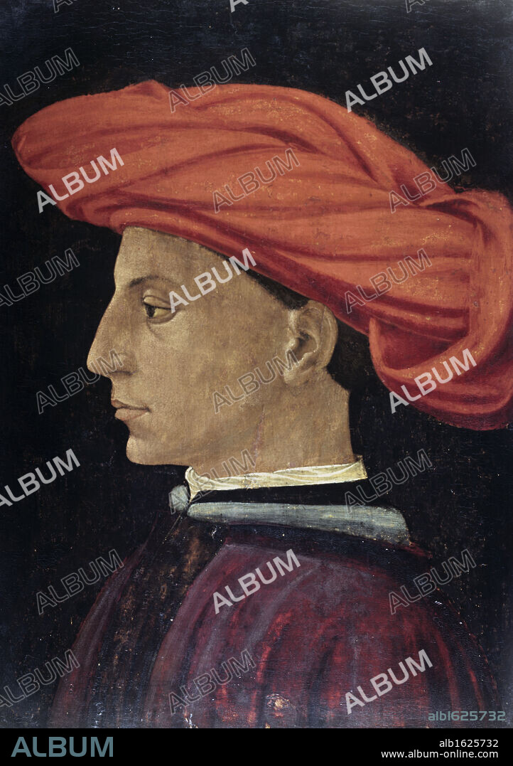 Portrait of a Young Man  1423-25  Masaccio (1401-28 Italian)  Isabella Stewart Gardner Museum, Boston, USA.