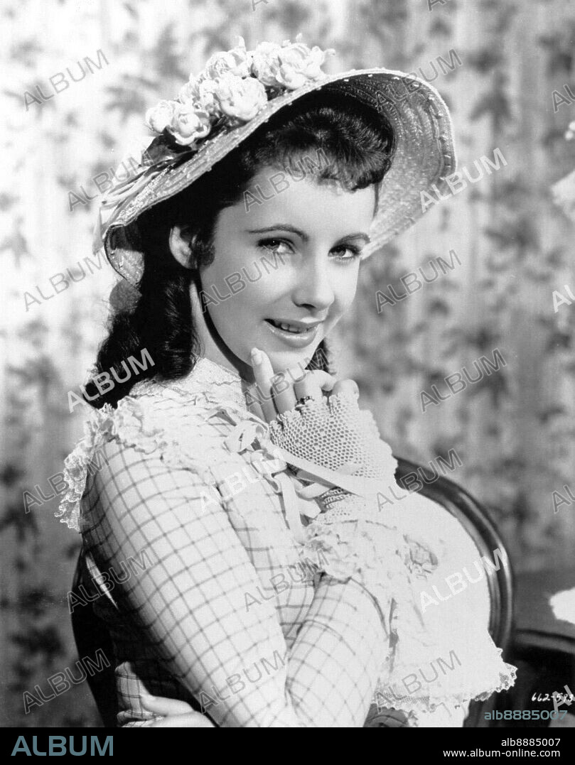 ELIZABETH TAYLOR en VIVIR CON PAPÁ, 1947 (LIFE WITH FATHER), dirigida por MICHAEL CURTIZ. Copyright WARNER BROTHERS.