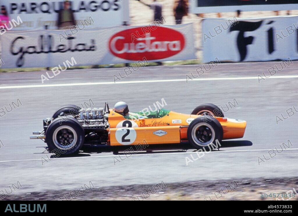 McLaren Ford, Bruce McLaren 1968 Dutch Grand Prix.