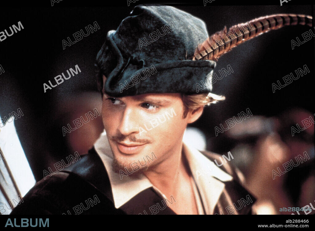 CARY ELWES en LOCAS, LOCAS AVENTURAS DE ROBIN HOOD, LAS, 1993 (ROBIN HOOD: MEN IN TIGHTS), dirigida por MEL BROOKS. Copyright 20TH CENTURY FOX.