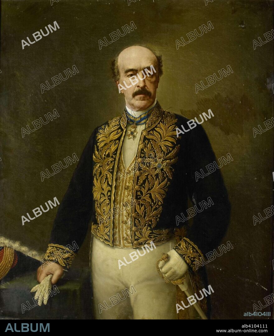 Otto van Rees (1823-92). Governor General (1884-88). Dating: after 1884 - c. 1899. Place: Batavia. Measurements: h 106.3 cm × w 92.3 cm × t 0.7 cm; d 10 cm.