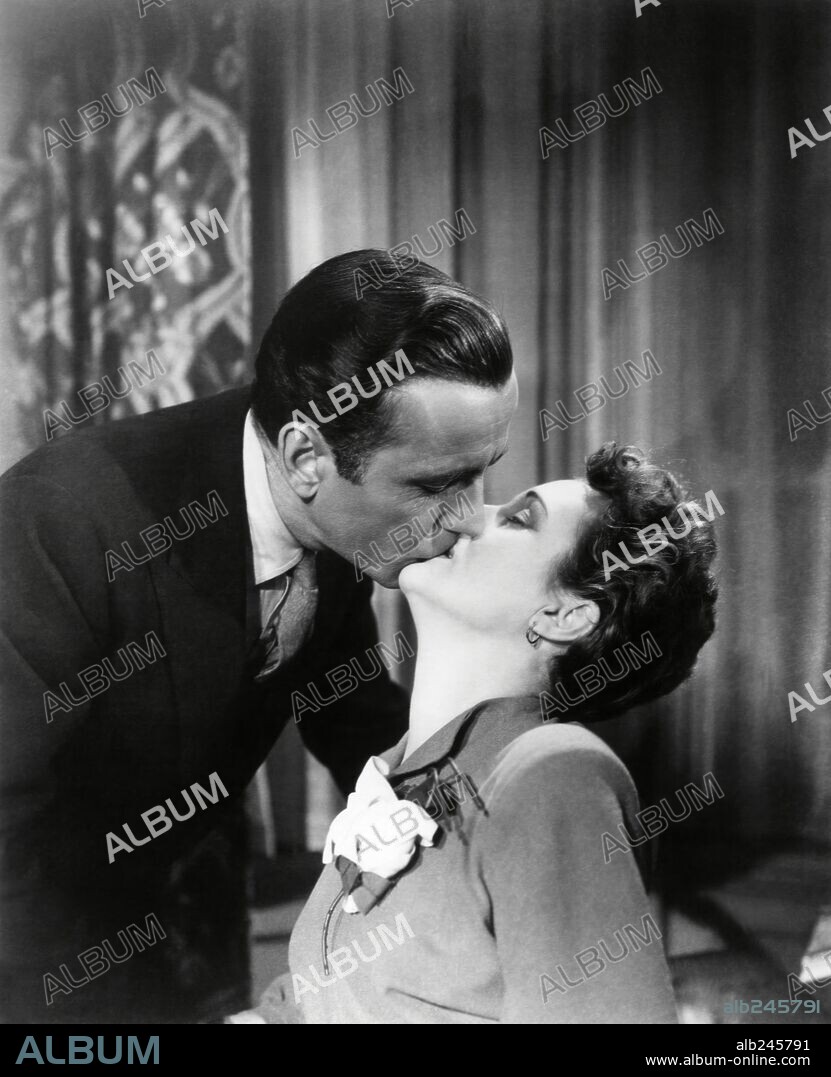 HUMPHREY BOGART y MARY ASTOR en EL HALCÓN MALTÉS, 1941 (THE MALTESE FALCON), dirigida por JOHN HUSTON. Copyright WARNER BROS/FIRST NATIONAL.