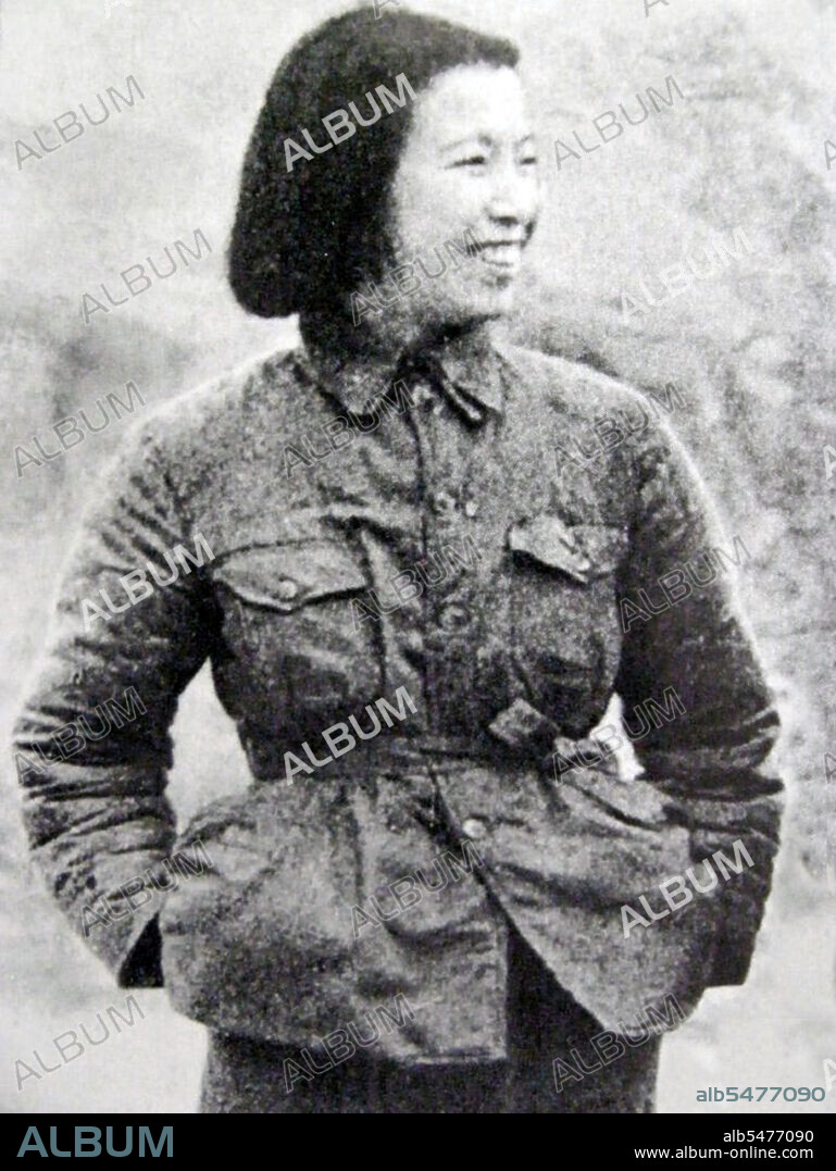 Jiang Qing (Chiang Ch'ing, March 1914 - May 14, 1991) was the pseudonym that was used by Chinese leader Mao Zedong's last wife, a major Communist Party of China power figure. She went by the stage name Lan Ping during her acting career, and was known by various other names during her life. She married Mao in Yan'an in November 1938, and is sometimes referred to as Madame Mao in Western literature, serving as Communist China's first first lady. Jiang Qing was most well-known for playing a major role in the Cultural Revolution (1966-76) and for forming the radical political alliance known as the 'Gang of Four'. When Mao died in 1976, Jiang lost the support and justification for her political activities. She was arrested in October 1976 by Hua Guofeng and his allies, and was subsequently accused of being counter-revolutionary. Though initially sentenced to death, her sentence was commuted to life imprisonment in 1983, however, and in May 1991 she was released for medical treatment. Before returning to prison, she committed suicide.