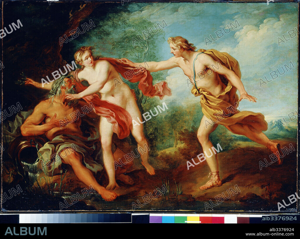 FRANCOIS LE MOYNE. Apollo and Daphne.