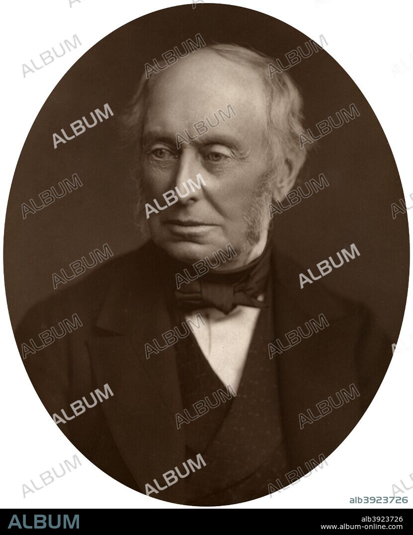 Sir William George Armstrong, F.R.S. From Men of Mark: a gallery of contemporary portraits of men distinguished in the Senate, the Church, in science, literature and art, the army, navy, law, medicine, etc. Photographed from life by Lock and Whitfield, with brief biographical notices by Thompson Cooper. (Conducted by G. C. Whitfield.) (London, 1876-1883).