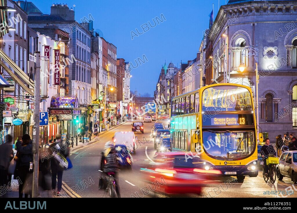 Dame Street, Dublin, Republic of Ireland, Europe.