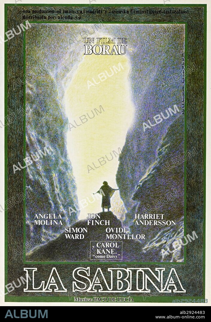 Poster of SABINA, 1979 (LA SABINA), directed by JOSE LUIS BORAU. Copyright EL IMAN CINE Y TELEVISION.