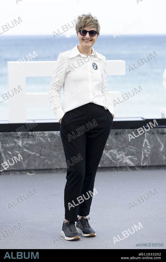 Itziar Lazkano attended 'Yo, Adicto / I, Addict' Photocall during 72st San Sebastian International Film Festival at Kursaal Palace on September 25, 2024 in Donostia / San Sebastian, Spain.