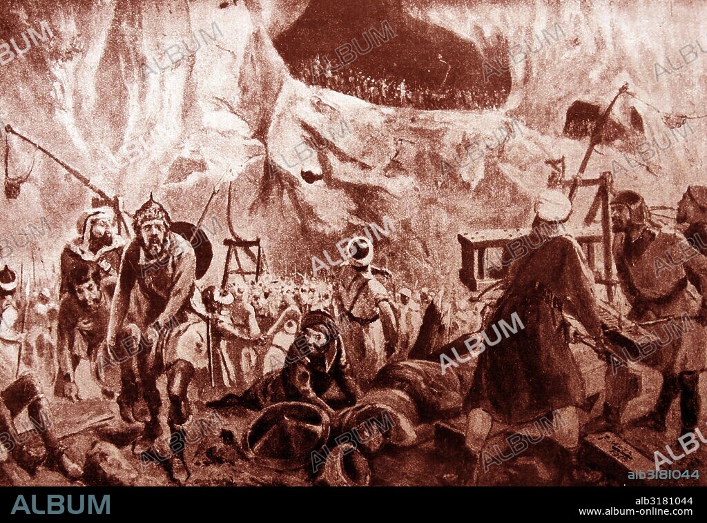 In 722 AD; Iberian Christians won a namesake battle over the Muslims in Covadonga. This was the first Christian victory in the Iberian Peninsula over the Arabs and Berbers invading from north Africa under the Umayyad banner; and is often considered to be the start of the 770-year effort to expel Muslim rulers governing the Iberia during the Reconquista.