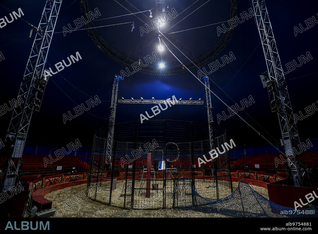 Madrid, 02/03/2017. Report on the Gottani circus, in the Ensanche de Vallecas. Photo: Jaime García ARCHDC.