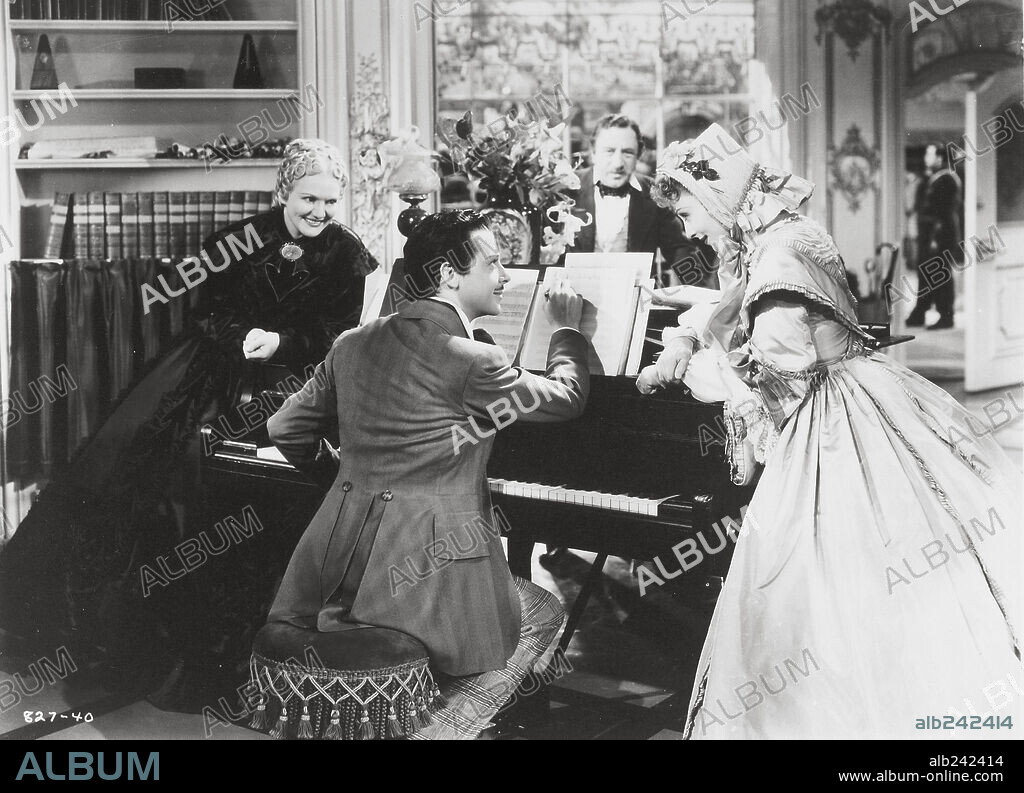 FERNAND GRAVEY in THE GREAT WALTZ (1938), directed by JULIEN DUVIVIER. Copyright M.G.M.