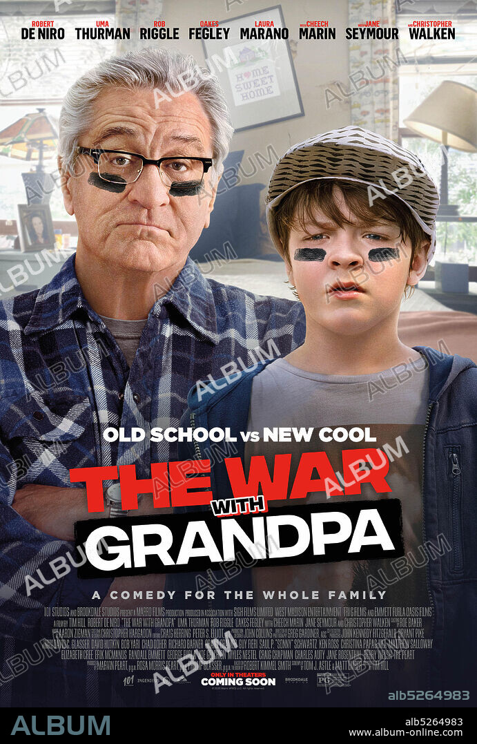 ROBERT DE NIRO in IMMER ÄRGER MIT GRANDPA, 2020 (THE WAR WITH GRANDPA), unter der Regie von TIM HILL. Copyright MARRO FILMS.