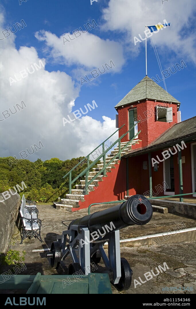 Gun Hill Signal Station, Barbados, West Indies, Caribbean, Central America.