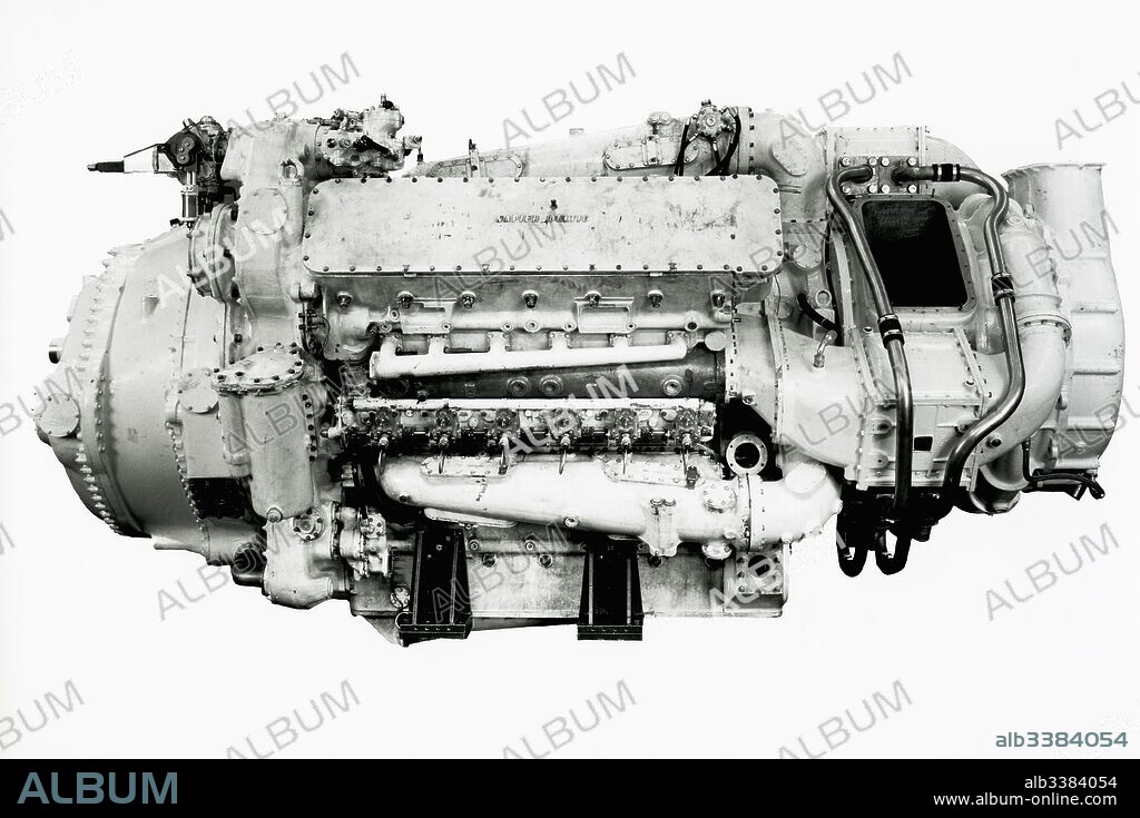 Napier Deltic MTB CT18-42K engine, charge-cooled turbocharged.