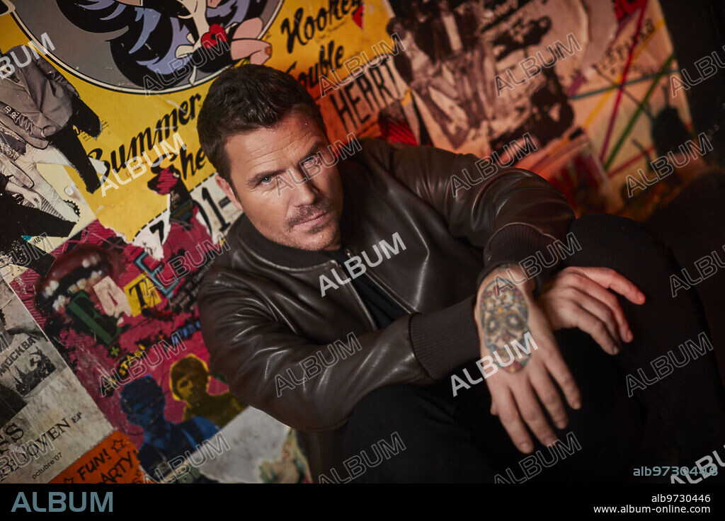 Madrid, 10/11/2021. Local Rock Palace. Retratos posados al cantante Dani Martín promocionando su nuevo disco. Foto: Guillermo Navarro. ARCHDC.