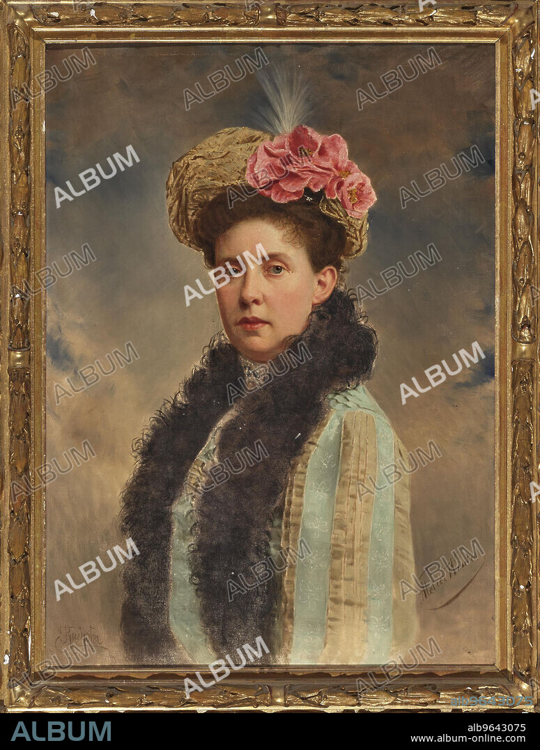 C. KNüPFER. Duchess Margarete Sophie of Württemberg, Archduchess of Austria (1870-1902).