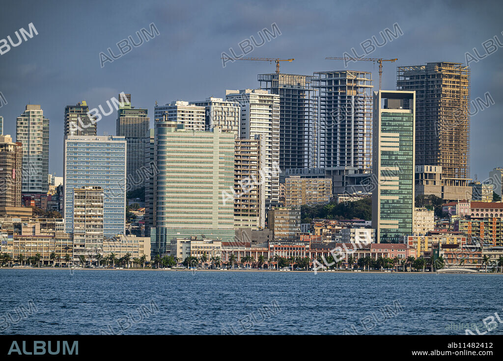 Skyline of Luanda, Angola.