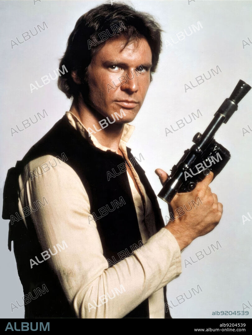 HARRISON FORD in STAR WARS: EPISODE IV-A NEW HOPE, 1977, unter der Regie von GEORGE LUCAS. Copyright LUCASFILM/20TH CENTURY FOX.