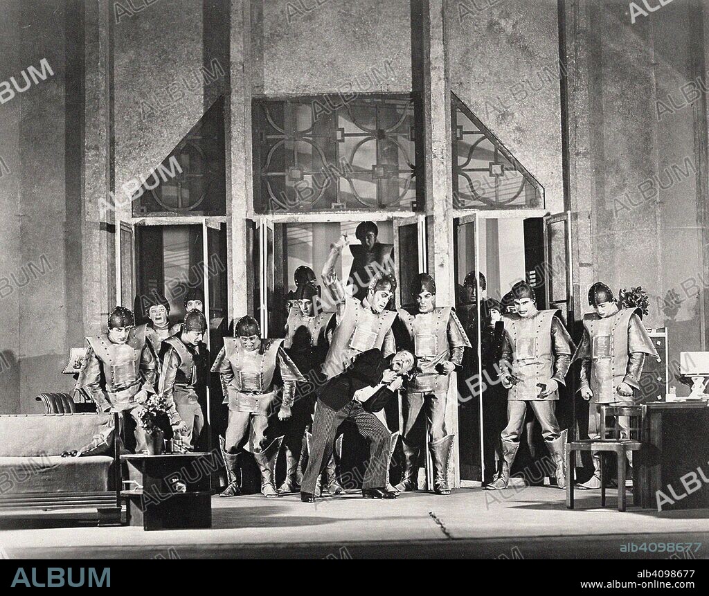 VANDAMM STUDIO. Scene from R.U.R. (Rossum's Universal Robots), by Karel Capek, Guild Tour Company.