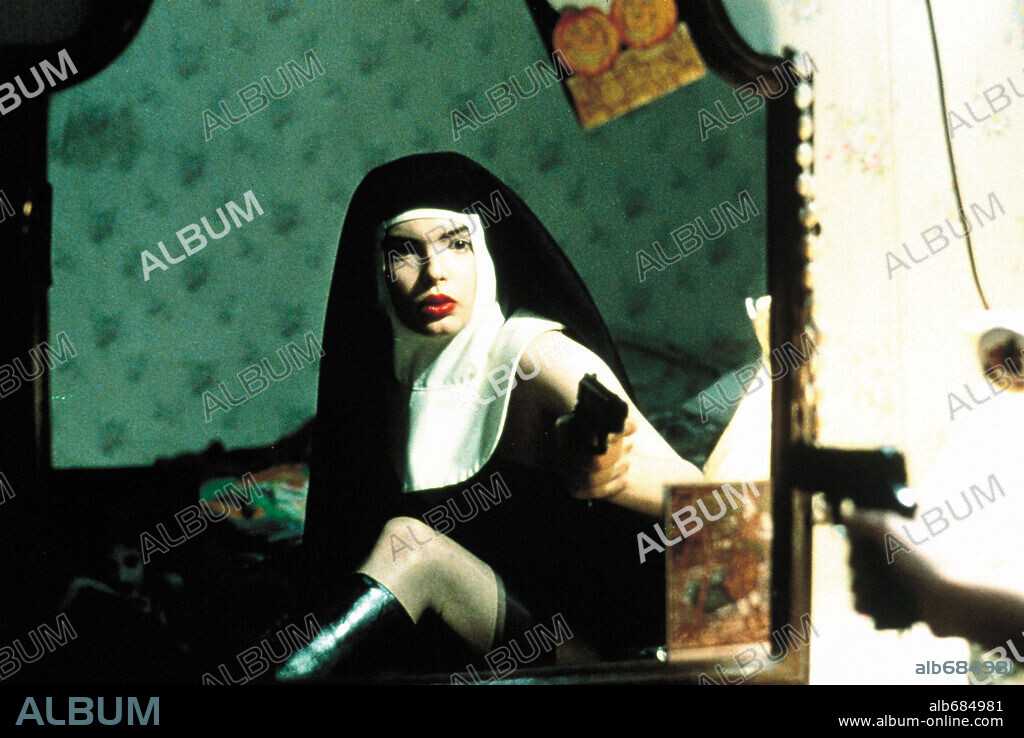ZOE TAMERLIS en ÁNGEL DE VENGANZA, 1981 (MS. 45), dirigida por ABEL FERRARA. Copyright WARNER BROS.