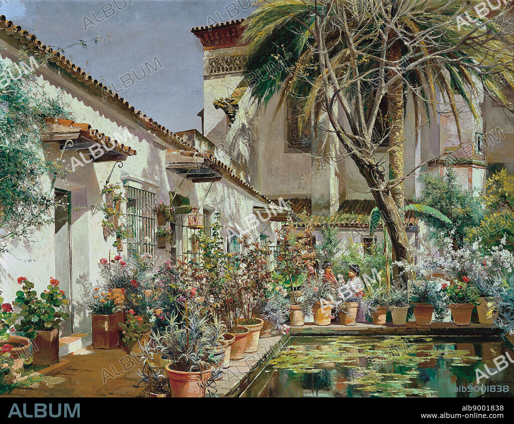 Manuel García Rodríguez/ Compás del Convento de Santa Paula, Sevilla c.1920-1925.