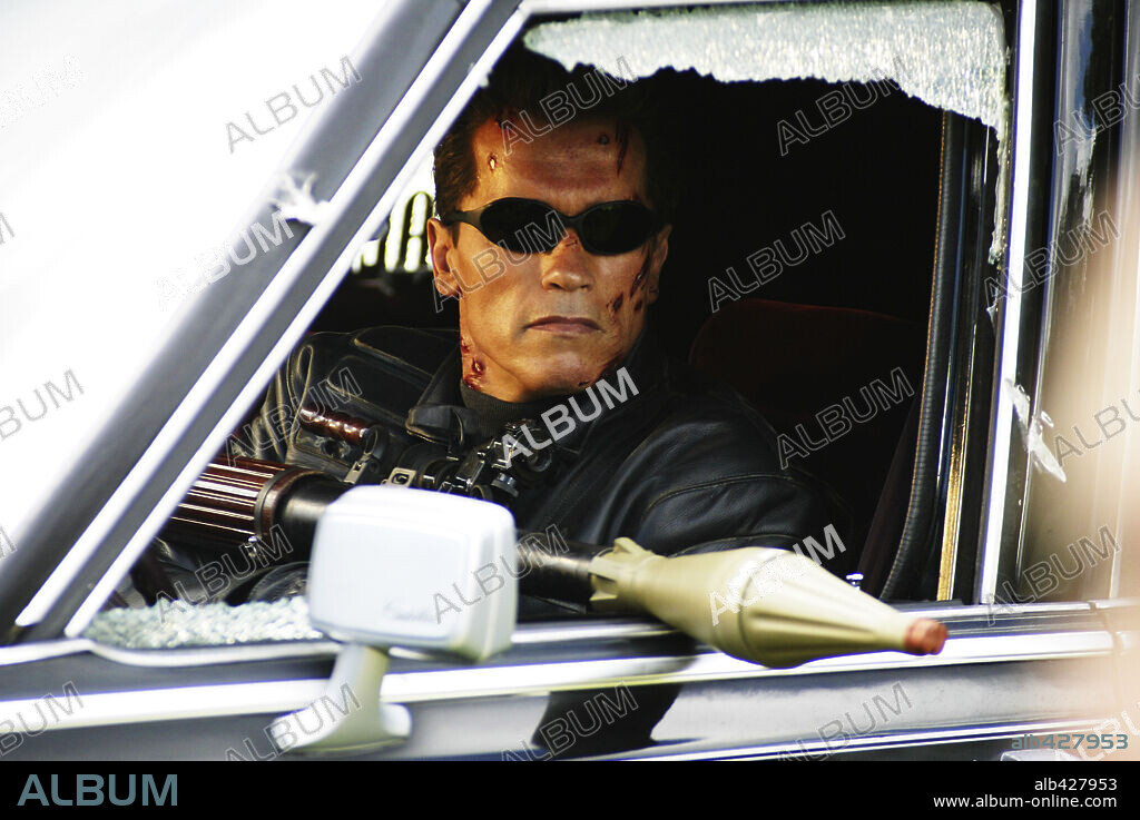 ARNOLD SCHWARZENEGGER en TERMINATOR 3: LA REBELIÓN DE LAS MÁQUINAS, 2003 (TERMINATOR 3: RISE OF THE MACHINES), dirigida por JONATHAN MOSTOW. Copyright IMF 3 / ZUCKERMAN, ROBERT.