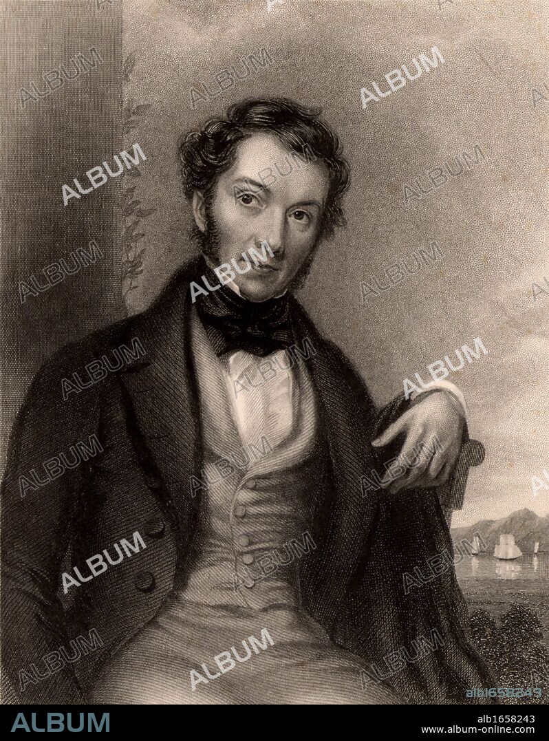 Richard Cobden (1804-1865) 'the Apostle of Free Trade'. English politician, economist and Lancashire calico manufacturer.    A founder in 1838 of Anti-Corn Law League and campaigner for Free Trade.   From "The World's Great Men". (London, c1870).  (Photo by: Universal History Archive/UIG via Getty Images).