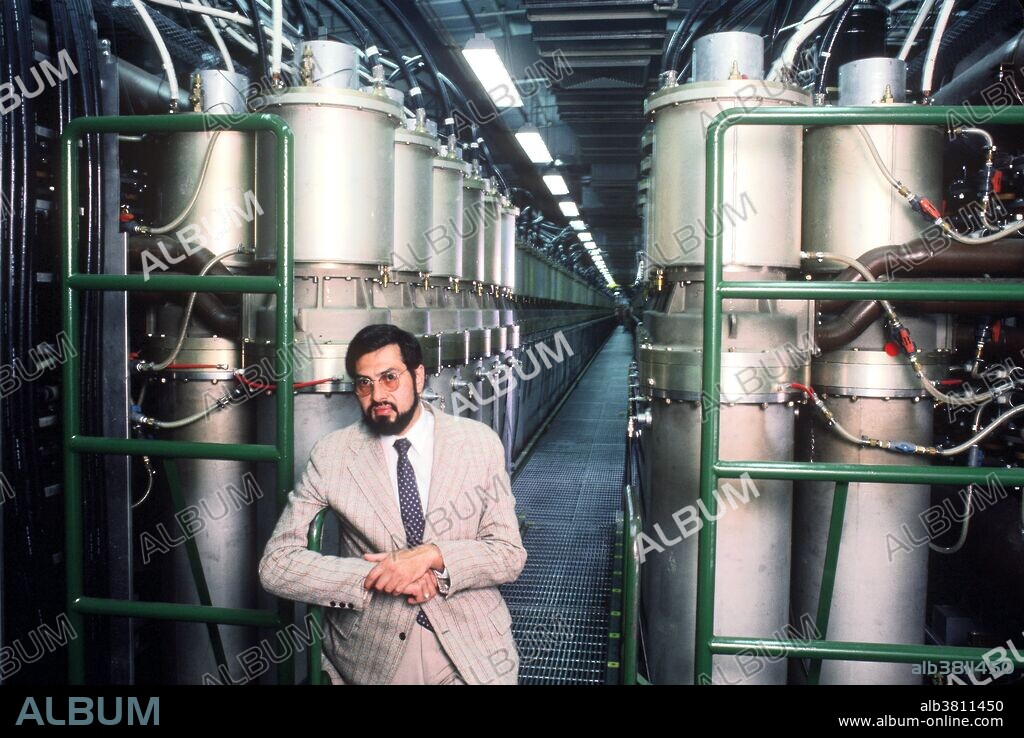 Barletta standing in front of A.T.A (advanced test accelerator), which can deliver high pulses of electrons (packing 50 million electron volts) at one second intervals. William Barletta received his Ph.D. in experimental high energy physics from the University of Chicago in 1972. After a term as instructor of physics at Yale University, he joined Lawrence Livermore National Laboratory where he held several research and management positions. From 1993 - 2006, he served as Director of the Accelerator and Fusion Research Division at the Lawrence Berkeley National Laboratory. While at Berkeley he was also founding Director of the Homeland Security and Non-proliferation Program. He is the coordinating editor-in-chief of the international journal, Nuclear Instruments and Methods in Physics Research - A: Accelerators, Spectrometers, Detectors and Associated Equipment. He is a fellow of the American Physical Society.