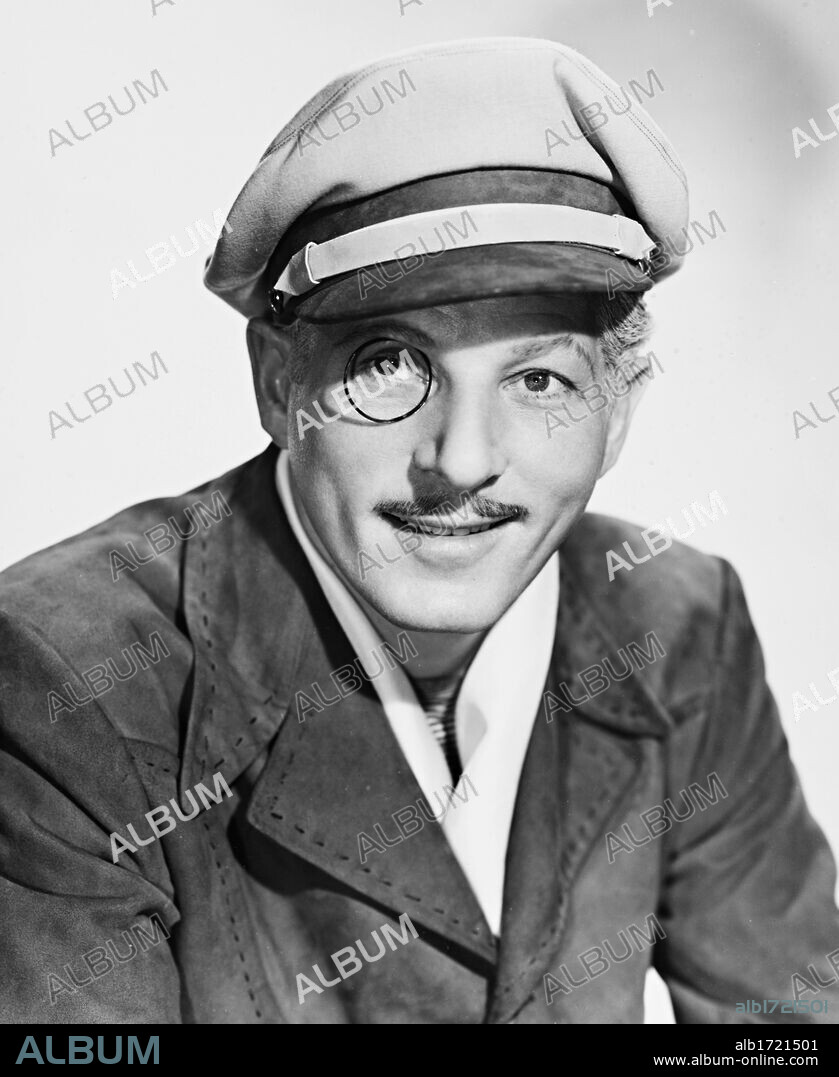 DANNY KAYE in ON THE RIVIERA, 1951, directed by WALTER LANG. Copyright 20TH CENTURY FOX.