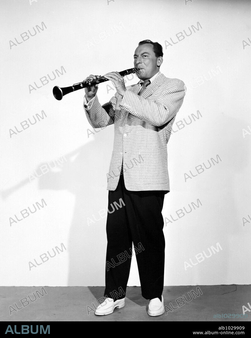 Woody Herman, American jazz clarinetist, alto and soprano saxophonist, singer, and big band leader.