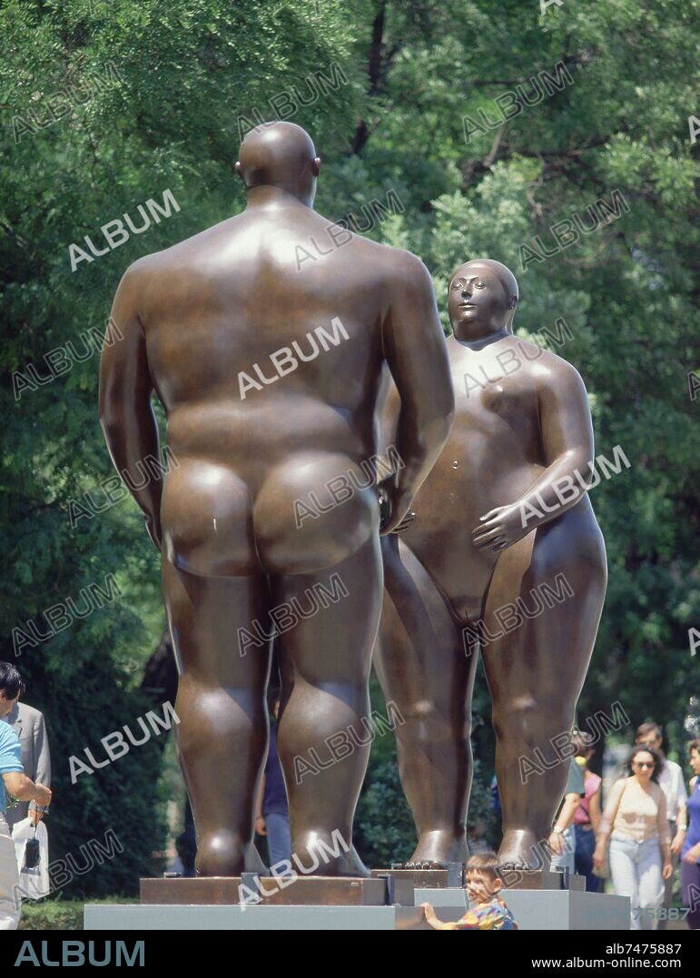 FERNANDO BOTERO. ADAN Y EVA - SIGLO XX.